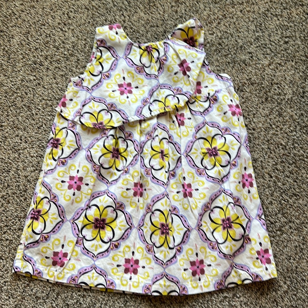 Tea Collection Floral Ruffle Baby Dress 18-24 months baby toddler dress